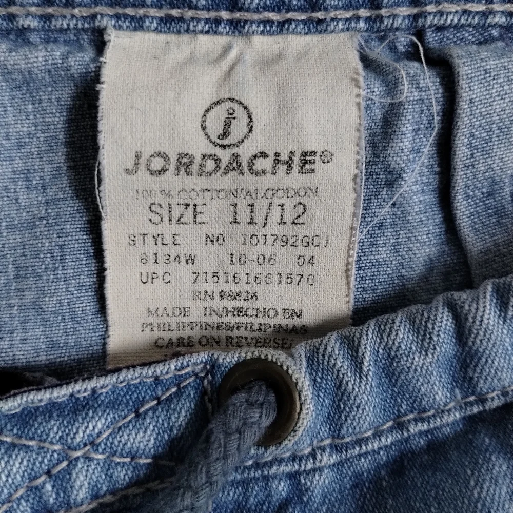 VINTAGE Jeans JORDACHE Cargo Cropped 11/12 High Rise